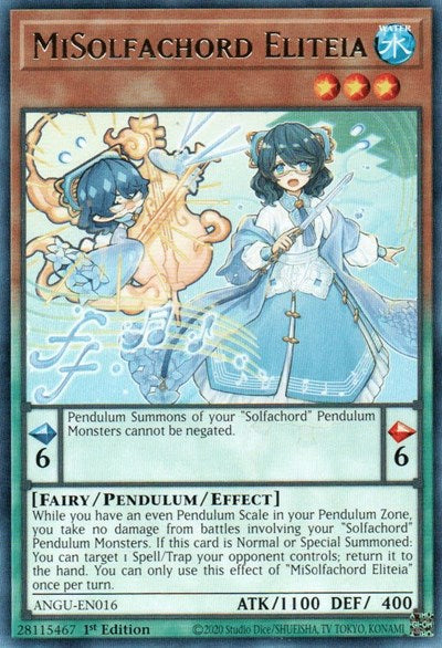 MiSolfachord Eliteia (Rare) [ANGU-EN016] Rare | Jomio and Rueliete's Cards and Comics