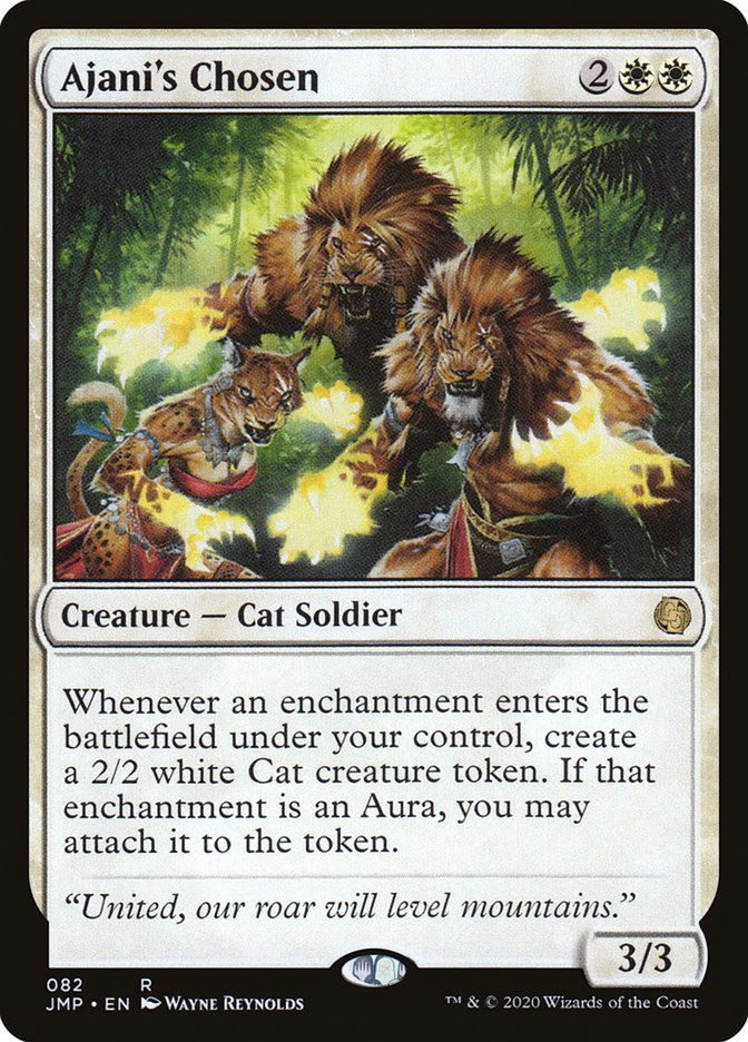 Ajani's Chosen [Jumpstart] | Jomio and Rueliete's Cards and Comics