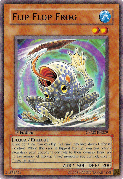 Flip Flop Frog [CRMS-EN029] Common | Jomio and Rueliete's Cards and Comics