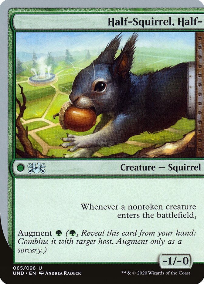 Half-Squirrel, Half- [Unsanctioned] | Jomio and Rueliete's Cards and Comics