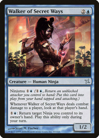 Walker of Secret Ways [Betrayers of Kamigawa] | Jomio and Rueliete's Cards and Comics