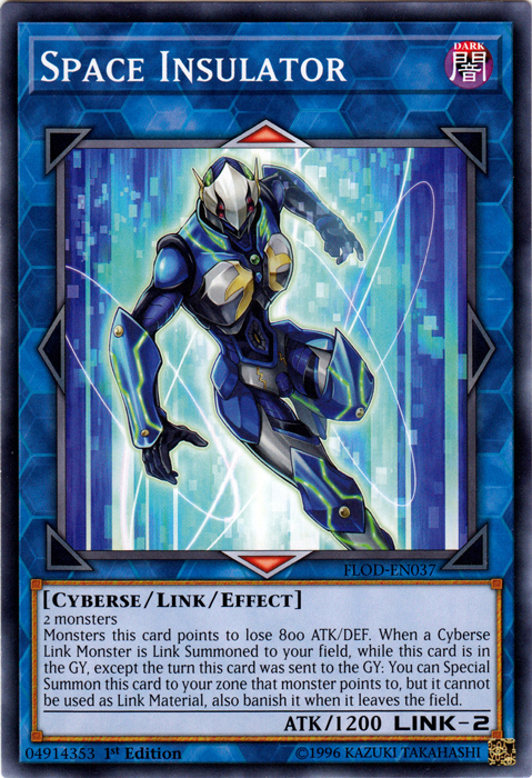 Space Insulator [FLOD-EN037] Common | Jomio and Rueliete's Cards and Comics