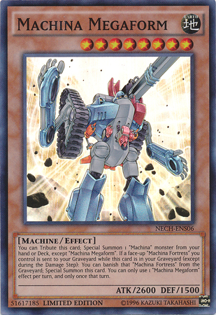 Machina Megaform (SE) [NECH-ENS06] Super Rare | Jomio and Rueliete's Cards and Comics