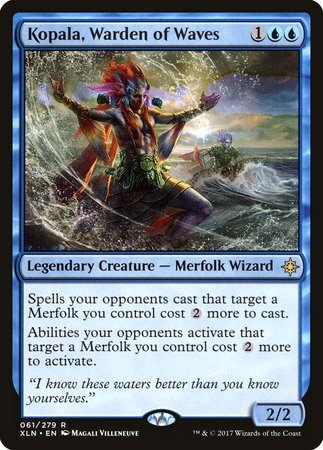 Kopala, Warden of Waves [Ixalan] | Jomio and Rueliete's Cards and Comics