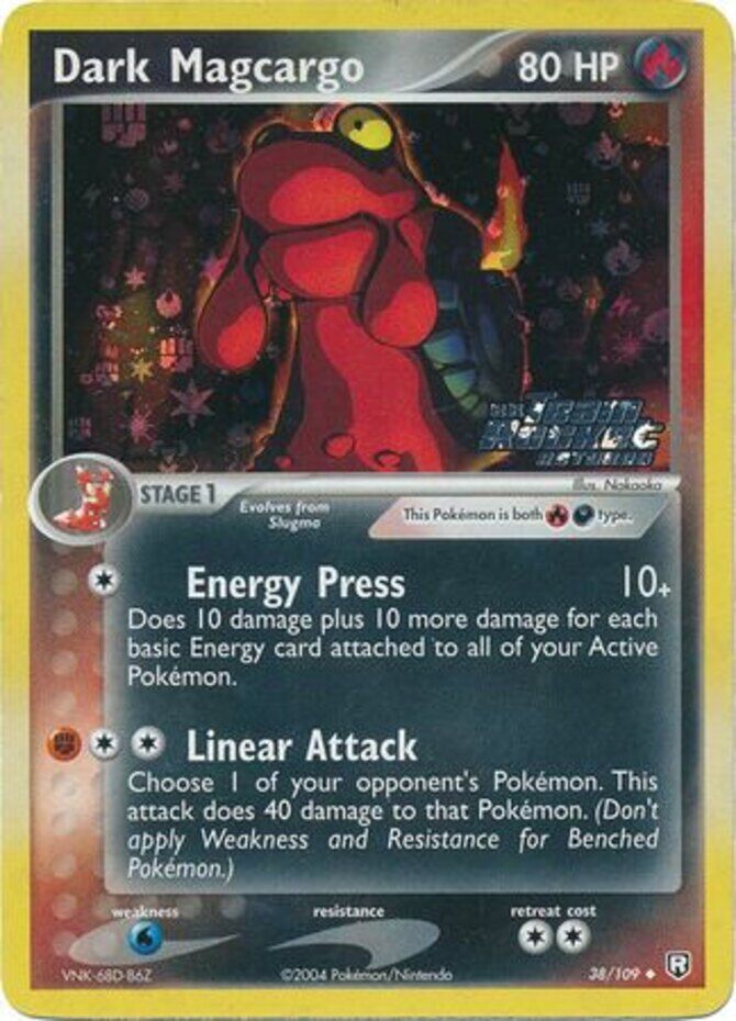 Dark Magcargo (38/109) (Stamped) [EX: Team Rocket Returns] | Jomio and Rueliete's Cards and Comics