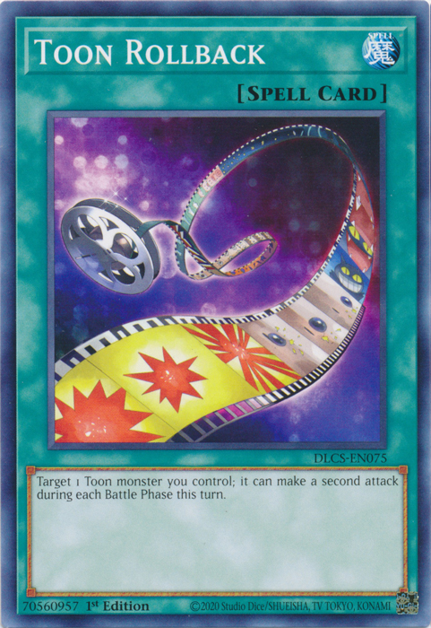 Toon Rollback [DLCS-EN075] Common | Jomio and Rueliete's Cards and Comics