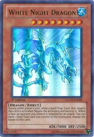 White Night Dragon [LCGX-EN205] Ultra Rare | Jomio and Rueliete's Cards and Comics