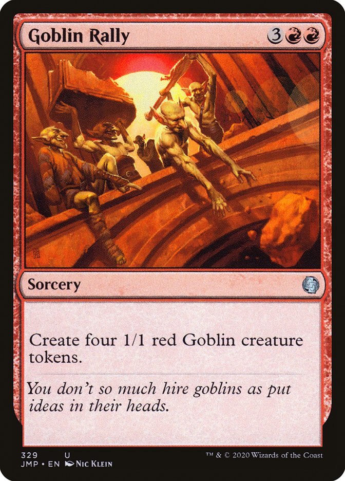 Goblin Rally [Jumpstart] | Jomio and Rueliete's Cards and Comics