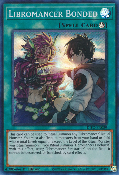 Libromancer Bonded [DIFO-EN089] Super Rare | Jomio and Rueliete's Cards and Comics