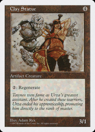Clay Statue [Fifth Edition] | Jomio and Rueliete's Cards and Comics