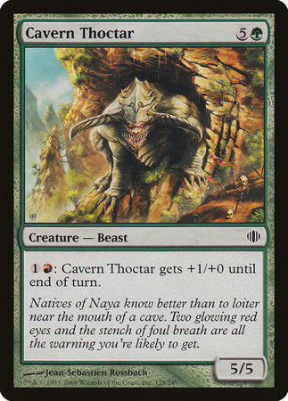 Cavern Thoctar [Shards of Alara] | Jomio and Rueliete's Cards and Comics