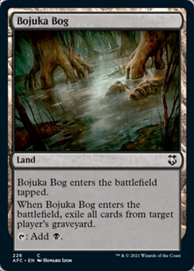 Bojuka Bog [Dungeons & Dragons: Adventures in the Forgotten Realms Commander] | Jomio and Rueliete's Cards and Comics
