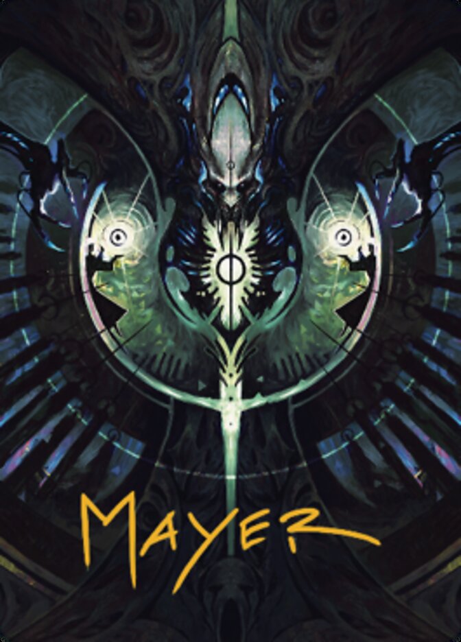 Gix's Command Art Card (Gold-Stamped Signature) [The Brothers' War Art Series] | Jomio and Rueliete's Cards and Comics