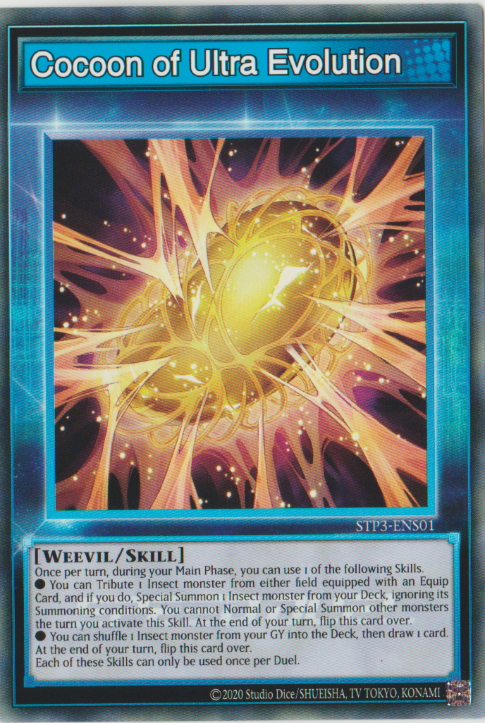 Cocoon of Ultra Evolution [STP3-ENS01] Common | Jomio and Rueliete's Cards and Comics