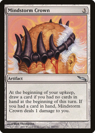 Mindstorm Crown [Mirrodin] | Jomio and Rueliete's Cards and Comics