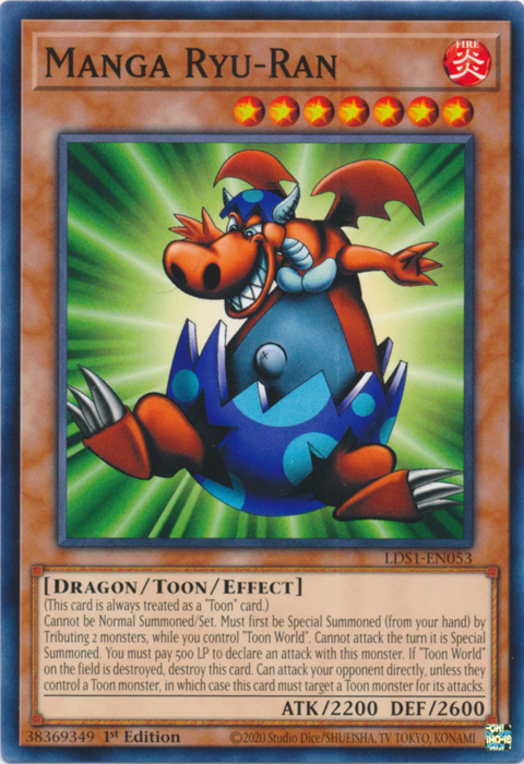 Manga Ryu-Ran [LDS1-EN053] Common | Jomio and Rueliete's Cards and Comics
