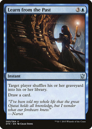 Learn from the Past [Dragons of Tarkir] | Jomio and Rueliete's Cards and Comics