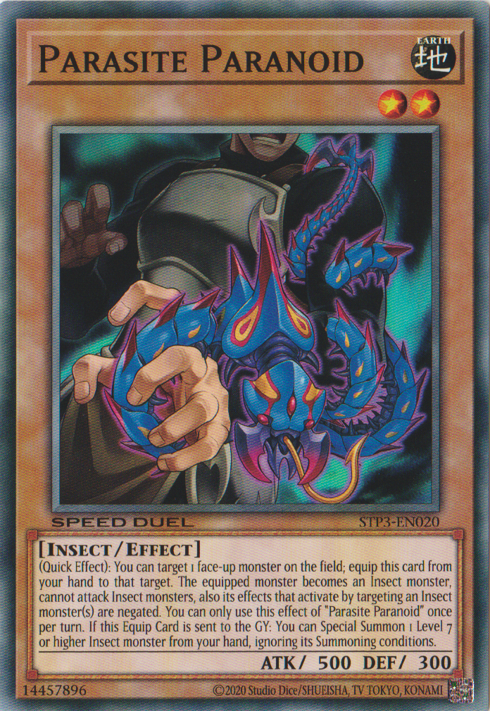 Parasite Paranoid [STP3-EN020] Common | Jomio and Rueliete's Cards and Comics