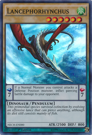 Lancephorhynchus [NECH-EN000] Super Rare | Jomio and Rueliete's Cards and Comics