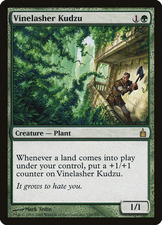 Vinelasher Kudzu [Ravnica: City of Guilds] | Jomio and Rueliete's Cards and Comics