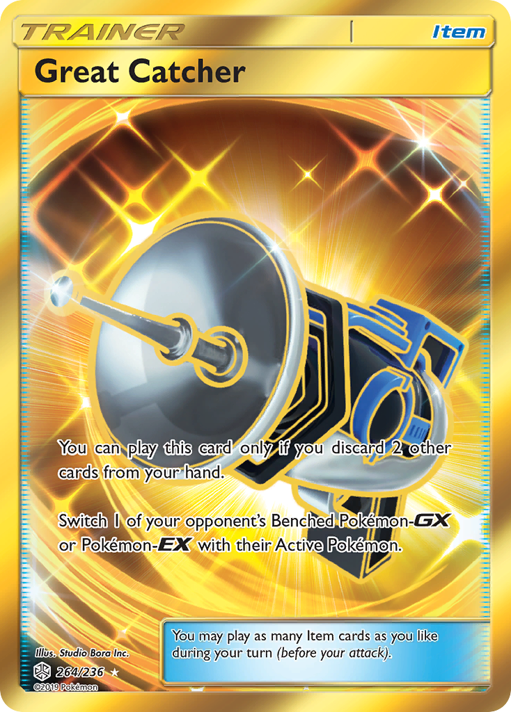 Great Catcher (264/236) [Sun & Moon: Cosmic Eclipse] | Jomio and Rueliete's Cards and Comics