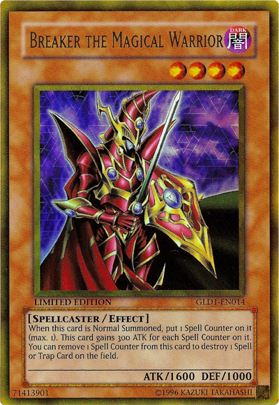 Breaker the Magical Warrior [GLD1-EN014] Gold Rare | Jomio and Rueliete's Cards and Comics