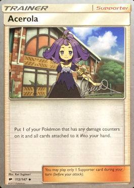 Acerola (112/147) (Infinite Force - Diego Cassiraga) [World Championships 2017] | Jomio and Rueliete's Cards and Comics