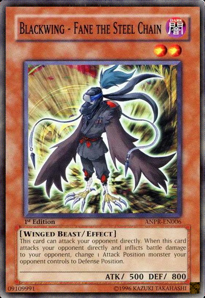 Blackwing - Fane the Steel Chain [ANPR-EN006] Common | Jomio and Rueliete's Cards and Comics