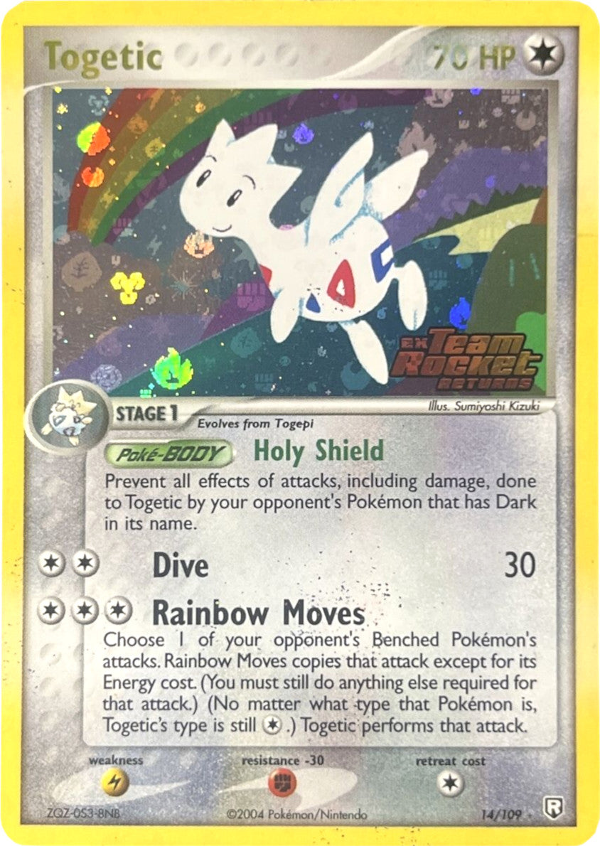 Togetic (14/109) (Stamped) [EX: Team Rocket Returns] | Jomio and Rueliete's Cards and Comics