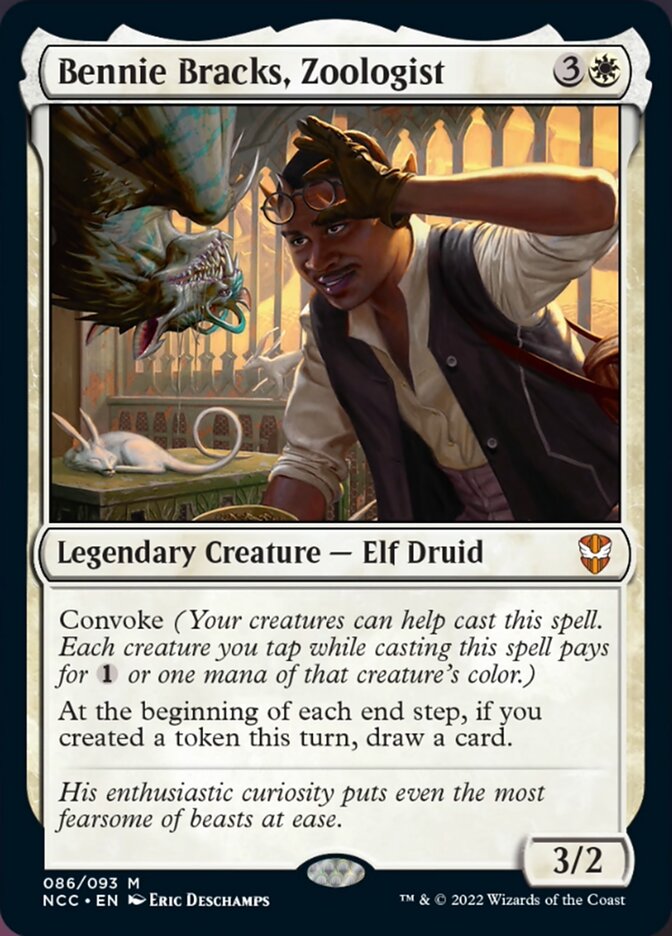 Bennie Bracks, Zoologist [Streets of New Capenna Commander] | Jomio and Rueliete's Cards and Comics