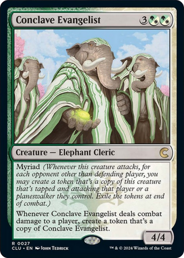 Conclave Evangelist [Ravnica: Clue Edition] | Jomio and Rueliete's Cards and Comics