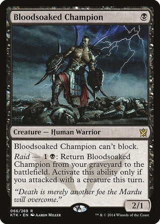 Bloodsoaked Champion [Khans of Tarkir] | Jomio and Rueliete's Cards and Comics