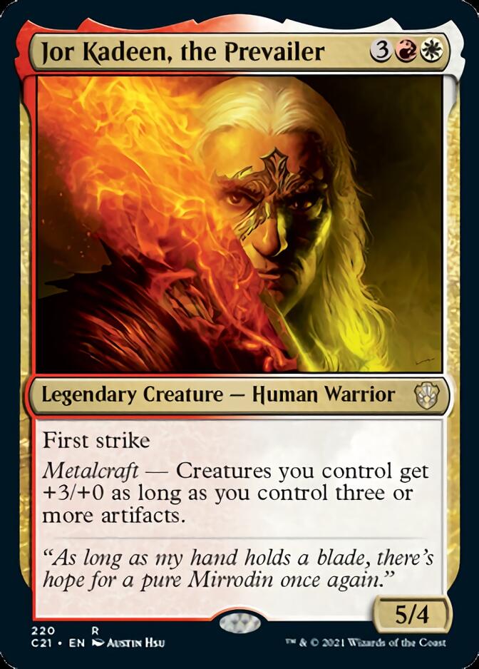 Jor Kadeen, the Prevailer [Commander 2021] | Jomio and Rueliete's Cards and Comics