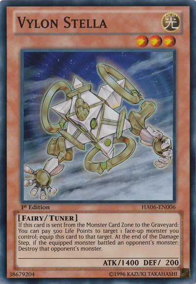 Vylon Stella [HA06-EN006] Super Rare | Jomio and Rueliete's Cards and Comics