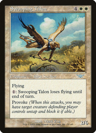 Swooping Talon [Legions] | Jomio and Rueliete's Cards and Comics
