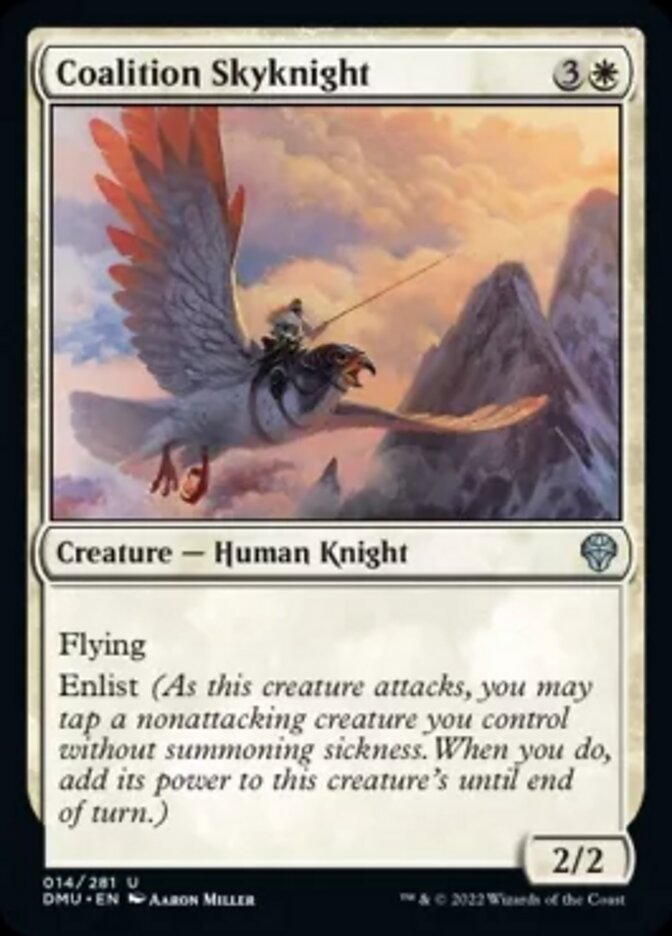 Coalition Skyknight [Dominaria United] | Jomio and Rueliete's Cards and Comics