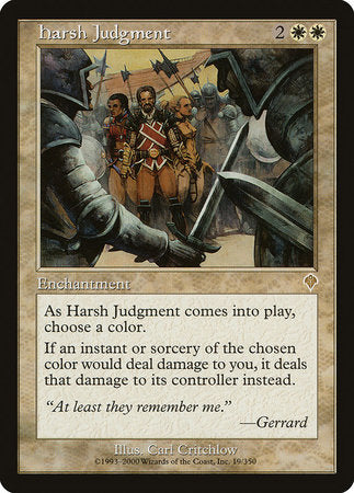 Harsh Judgment [Invasion] | Jomio and Rueliete's Cards and Comics
