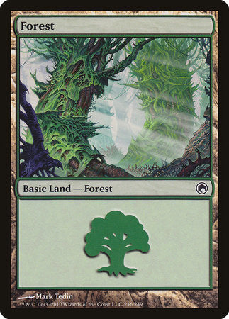 Forest (246) [Scars of Mirrodin] | Jomio and Rueliete's Cards and Comics