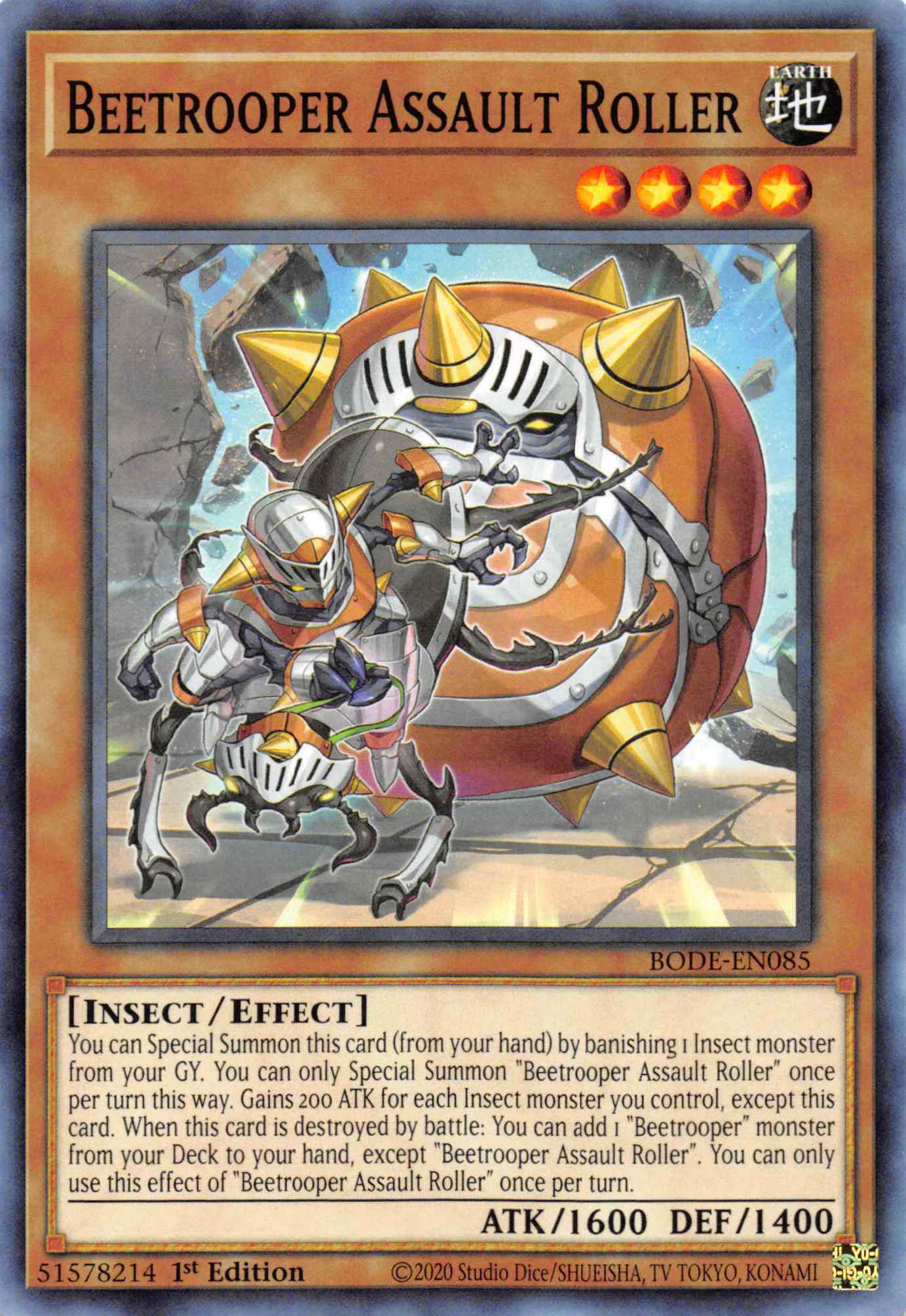 Beetrooper Assault Roller [BODE-EN085] Common | Jomio and Rueliete's Cards and Comics