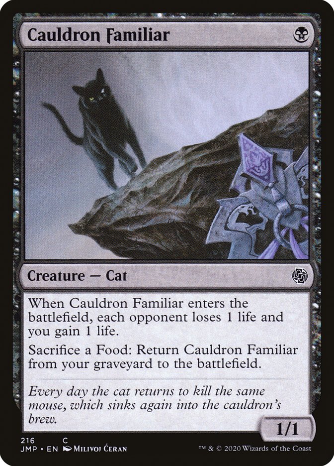 Cauldron Familiar [Jumpstart] | Jomio and Rueliete's Cards and Comics