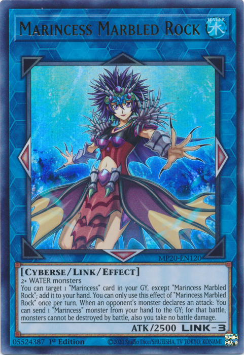 Marincess Marbled Rock [MP20-EN120] Ultra Rare | Jomio and Rueliete's Cards and Comics