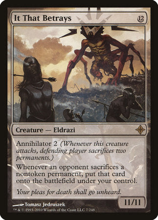 It That Betrays [Rise of the Eldrazi] | Jomio and Rueliete's Cards and Comics