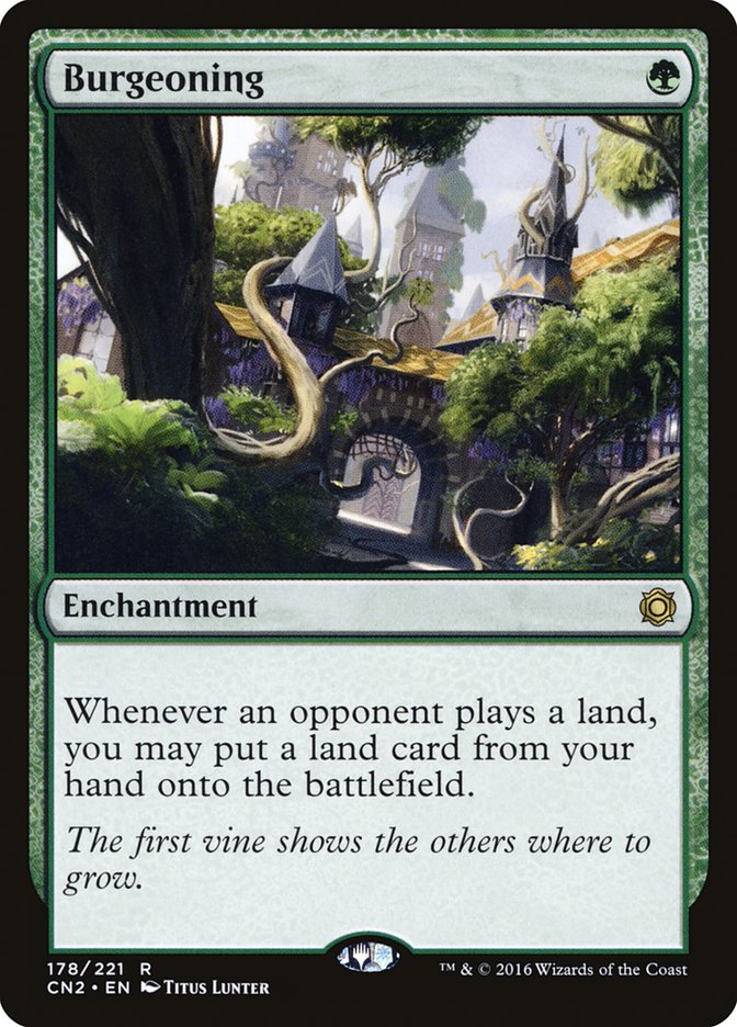Burgeoning [Conspiracy: Take the Crown] | Jomio and Rueliete's Cards and Comics