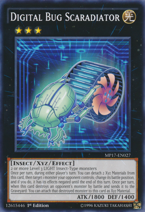 Digital Bug Scaradiator [MP17-EN027] Common | Jomio and Rueliete's Cards and Comics