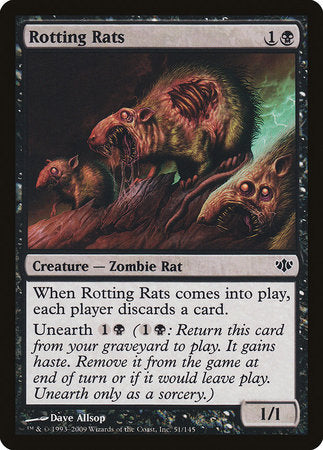 Rotting Rats [Conflux] | Jomio and Rueliete's Cards and Comics