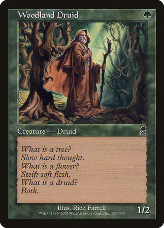 Woodland Druid [Odyssey] | Jomio and Rueliete's Cards and Comics
