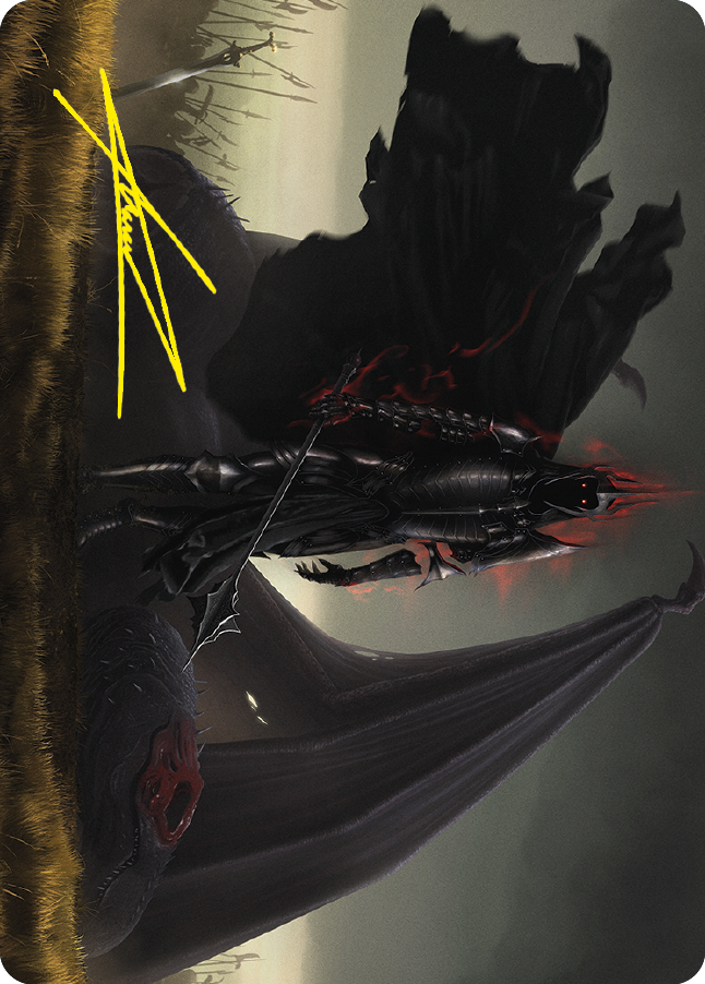Witch-king of Angmar Art Card (Gold-Stamped Signature) [The Lord of the Rings: Tales of Middle-earth Art Series] | Jomio and Rueliete's Cards and Comics