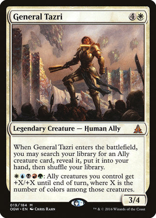 General Tazri [Oath of the Gatewatch] | Jomio and Rueliete's Cards and Comics