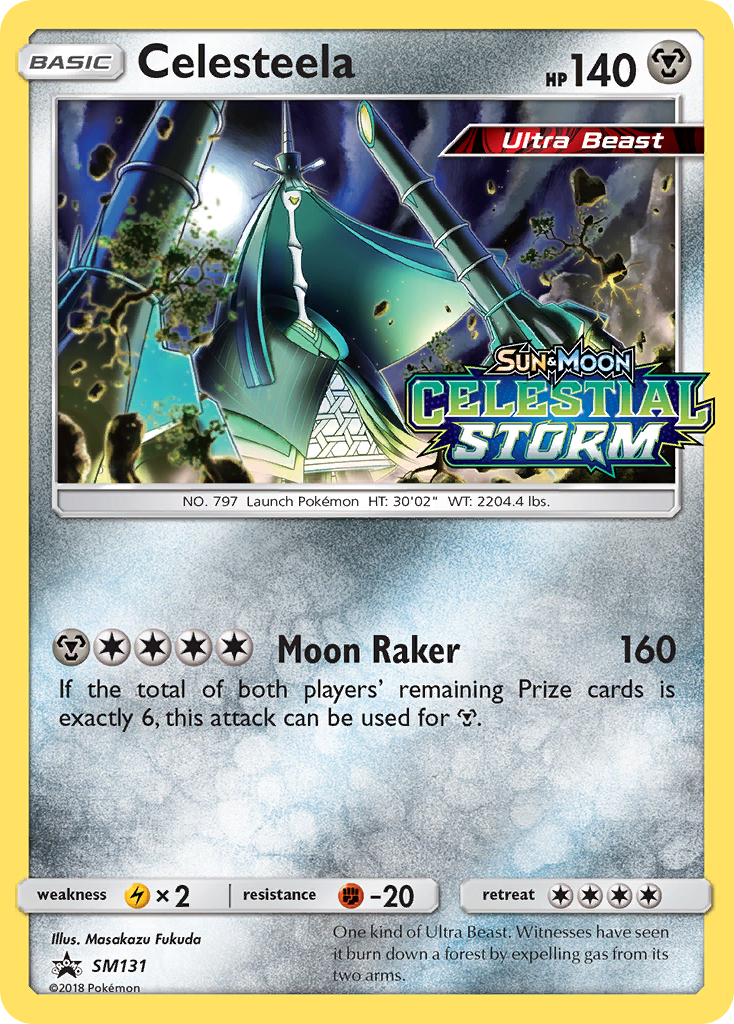 Celesteela (SM131) [Sun & Moon: Black Star Promos] | Jomio and Rueliete's Cards and Comics