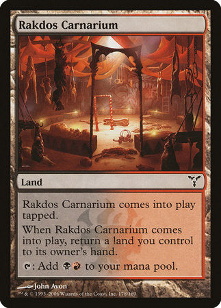 Rakdos Carnarium [Dissension] | Jomio and Rueliete's Cards and Comics